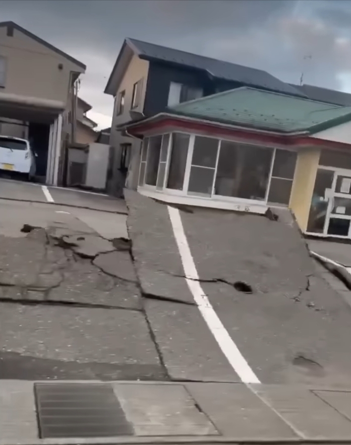 Earthquake in Japan 